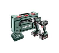 Metabo BSLBL+SSD200LTBL -Akku-Schlagbohrschrauber, Akku-Schlagschrauber incl. batería recargable, incl. cargador