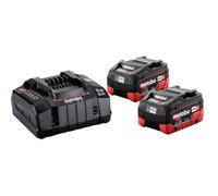 COMBO de baterias + Cargador Basic Set 2x LiHD 5,5 Ah METABO