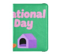 Combo de cartera de cuero para pasaporte y tarjetas de vacunación, organizador de documentos de viaje, protector para pasaporte con ranura para tarjeta de vacunación para viajes, esencial e