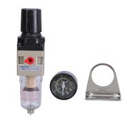 Combo de filtro y regulador de compresor de herramienta neumática con medidores de precisión 1/4 BSPT regulador de filtro de aire para compresor compresor filtro con manómetros