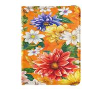 Combo de funda de cuero para tarjetas de pasaporte, ultrafina, lindo libro de pasaporte para mujeres y niñas, viajes, Multicolor03, 1 size, Casual
