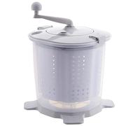 Combo de lavadora portátil y secadora giratoria, solución compacta no eléctrica para camping, caravanas, apartamentos y uso de emergencia