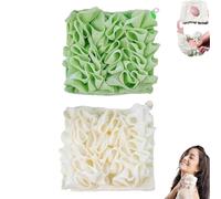 Combo de lufa de paño de lavado, lufa leefa, lufa suave y toallita, lufee, esponja de lufa 2 en 1, exfoliación de lufa, lufa, para limpiar y suavizar la piel