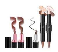 Combo de maquillaje para mujeres, lápiz de contorno facial 5D Kit de