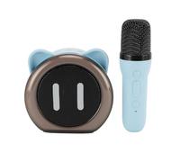 Combo de Micrófono y Altavoz de Karaoke, Máquina de Karaoke con Micrófono Inalámbrico Sonido HD Altavoz de Karaoke Bluetooth Portátil para Reuniones en Casa Al Aire Libre