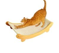 Combo de rascador de sisal y Cama para Gatos, Resistente, no se tritura, Protege los sofás de daños por Garras, Ideal para la Vida de Apartamentos, Esquinas de, Habitaciones de Mascotas