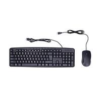 Combo de Teclado Custiado Combo USB Desktop Notebook Accesorios para Computadora para Combowneer Keyboard Combokeyboard de Teclado de Teclado de Teclado de Teclado con Cable de Oficina