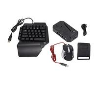 Combo de Teclado y Mouse para Juegos de una Mano ADITAM, Conjunto de convertidor de Teclado y Mouse, sin emulador, sin demora, con Interfaz de Carga rápida (Mix Lite + F6 + G2) Double The Comfort