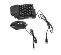 Combo de Teclado y Ratón Gaming con Soporte para Teléfono | Kit 4 en 1, conectividad confiable para carga rápida, operación simple, experiencia sin demoras