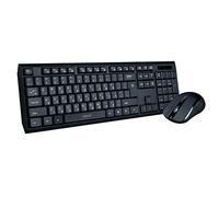 Combo de Teclado y ratón inalámbricos Hebreo e inglés Alfabeto Integrado LCD Estado Tablero diseño Elegante sin Problemas Escritura