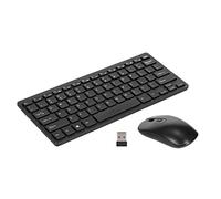 Combo de Teclado y ratón KM901, inalámbrico de 2,4 G, con 78 Teclas, miniteclado y ratón, portátil, para Oficina
