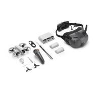 DJI Pack Neo Motion Vuela Más, dron mini con cámara 4K UHD para adultos, 135 g dron que vuela siguiéndote, despega desde la mano, seguimiento de objetivos, QuickShots, con RC Motion 3 y 3 baterías