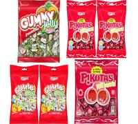 COMBO DULCIORA :GUMMY JELLY 52G Y 100G, PIKOTAS 52G Y 100G