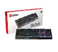 Msi Vigor Gk30 Spanish QWERTY Black