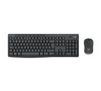 Combo Inalámbrico Logitech MK370: Teclado Resistente y Ratón Silent Touch para Empresas