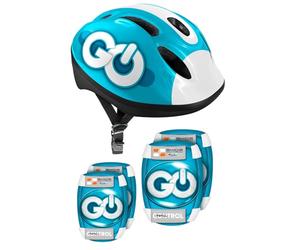 Combo Mixt SKIDS Control Helmet + Elbow & Knee Pads