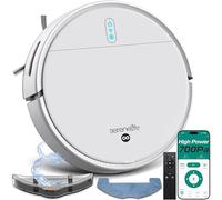 Combo Robot Aspirador y Mopa Inteligente, Control por App, 3 Modos de Limpieza, Sensores Anti-Caídas, Limpieza en Múltiples Superficies, Auto-Carga, Succión de 700Pa Ideal para Pelo de Mascotas, Pisos
