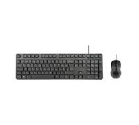Targus - AKM622ES teclado Ratón incluido Universal USB QWERTY Español Negro