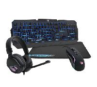 DEEPGAMING KIT GAMING XWING2 TEC+RAT+AUR+ALF (DG-KTRAA-15)