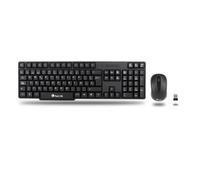 Combo teclado/raton ngs euphoria kit inalambrico negro