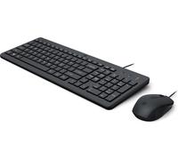 Combo Teclado y Ratón Cableados HP 150 - Diseño Completo y Ergonomía Ideal
