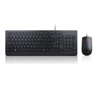 Combo teclado y ratón Lenovo Essential cable USB Negro en español (NUEVO)