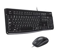 Combo Teclado y Ratón Logitech MK120 USB Resistente y Confortable