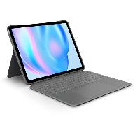 Logitech Combo Touch Funda con Teclado Español QWERTY Gris Oxford para iPad Air 13" (M2, M3, M4)