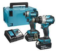 Combopack 2 herramientas 18V (DHP489 + DTD173) (2x5.0 Ah) - MAKITA DLX2528TJ