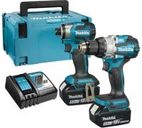 Combopack 2 herramientas 18V (DHP489 + DTD173) (2x5.0 Ah) - MAKITA DLX2528TJ