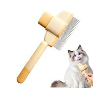 Combs De Gato Para Peine De Gatos Interiores, Desprecio Para Perros Y Gatos | Deseniminar Peine De Cabello De Gato Con Botón De Liberación, Elimina Nudos, Esteras Y Enredos Cepillo Para Cabel