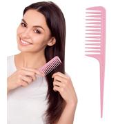 Combs para separación, peinados Combs para mujeres - Accesorios de peluquería de diente ancho Herramienta de divulgación del cabello - Cepillo de púas Comoving Grip Tomas en Combs para el