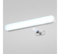 Combuh Luz para Tocador de Maquillaje Lues Espejo Baño Sin Cable Sin Instalación, Autonomía 14 Días 4000mAh Lampara LED Espejo Recargable con Usb 3 Temperaturas de Color Ajustables 1 Unidad