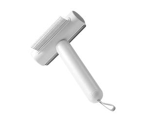 Combusse para perros - Cepillo para el aseo de mascotas | Eliminación de enredos y nudos con un rodillo de pelusa resistente al óxido | Peines de dientes finos para rutina o com