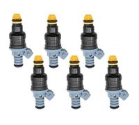 Combustible Inyector Reemplazo 0280150715 Para Ford Para Mustang 1987-1993 0280150716 1734776 0280150710 0280150522 6 Piezas Inyector Combustible Con 2 Pines