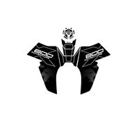 Combustible Protector deposito Pegatina Lateral para Motocicleta para 800X Almohadilla Protectora para Tanque De Combustible, Agarre, Pegatinas para