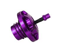 Combustible Tapa Tanque Apto para Harley, todos los tanques de gasolina con rosca hembra, excepto Touring 23,5-25, tapa aluminio CNC Universal Tapon Deposito Combustible