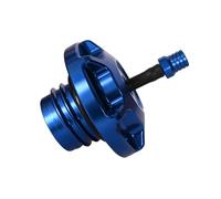 Combustible Tapa Tanque Apto para Harley, todos los tanques de gasolina con rosca hembra, excepto Touring 23,5-25, tapa aluminio CNC Universal Tapon Deposito Combustible