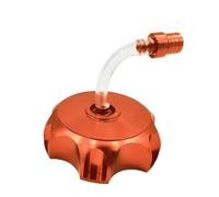 Combustible Tapa Tanque Tapa de tanque combustible gasolina carreras aluminio CNC Universal 50mm con tapa ventilación para motocicleta Dirt Bike ATV Tapon Deposito Combustible