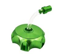 Combustible Tapa Tanque Tapa de tanque combustible gasolina carreras aluminio CNC Universal 50mm con tapa ventilación para motocicleta Dirt Bike ATV Tapon Deposito Combustible