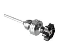 Combustible Varilla Accesorios para Motos Varilla Medidora Nivel Aceite En El Cárter del Motor Tapa De(Black)