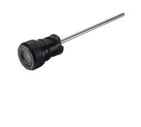 Combustible Varilla para Softail para Breakout para Boy para Street para Bob 18-2021 Varilla Nivel Aceite Motor Motocicleta Indicador Temperatura(Black)