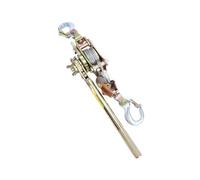 Come Along Winch, extractor de cabrestante de cable de 1 tonelada de capacidad con cable de acero de 10 pies y mango de agarre cómodo para tareas de construcción, paisajismo,