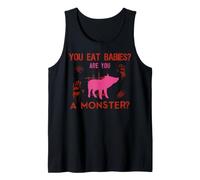 Come bebés, ¿Eres un Monstruo? Pro Animal Vegano Camiseta sin Mangas
