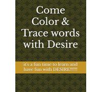 Come Color & Trace words with Desire