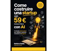Come costruire una startup con 59 € (incluso il libro) con AI