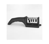 (Come da foto - 4 in 1 nero) Affilacoltelli 4 fasi in 1 Pietra per affilare professionale Pietra per