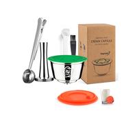 (Come da immagine) Cápsula de café rica rica actualizada para Dolce Gusto Tazza filtro en acciaio