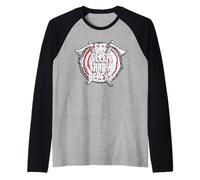 Come. Dormir. Lanzar. Repetir. Meme de Lanzamiento de Hacha Camiseta Manga Raglan