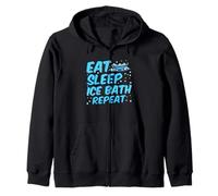 Come Duerme Baño De Hielo Repite Frío Sudadera con Capucha